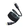 Cabo USB-C para USB-C Baseus PicoGo 1 m, preto, transferência de dados até 0,48 Gbit/s