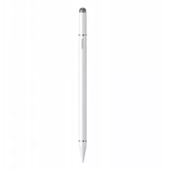 Stylus Baseus Smooth Writing III 3-em-1 versão magnética – passivo, branco
