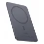 Powerbank portátil Baseus PicoGo ultra-fino 5000 mAh, saída 20 W, carregamento sem fios, USB-C, cinzento
