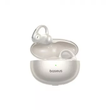 Auscultadores TWS Open-Ear Baseus BOWIE MC1 – branco, design Open-Ear, sem fios