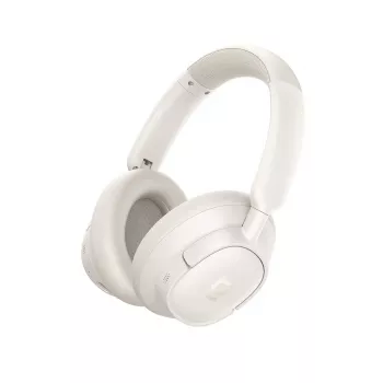 Auscultadores sem fios com cancelamento de ruído Baseus BH1 NC — Bluetooth 6.0, branco