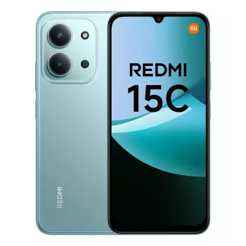 Smartphone Xiaomi Redmi 15C 5G, 6,9 polegadas (17,5 cm), MediaTek Dimensity 6300 2,4 GHz, 4 GB RAM, 256 GB, 6000 mAh, verde