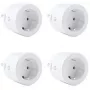 Tomada inteligente IMOU CE2P 16A conjunto com 4 unidades – tomada controlável por Wi-Fi, corrente nominal 16A