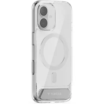 Torras PSTAND-Series iPhone 17 transparente fino leve com suporte X00FX2386