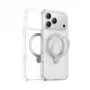 Capa protetora transparente Torras para iPhone 17 Pro – Spin Series capa transparente fina e leve