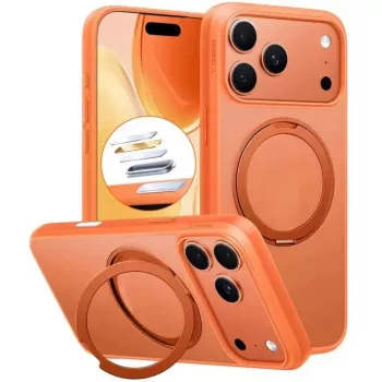 Capa para telemóvel Torras Pro Series para iPhone 17 Pro — laranja (modelo X00FX2407)