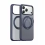 Capa protetora Torras para iPhone 17 Pro — Pro Series, azul-marinho