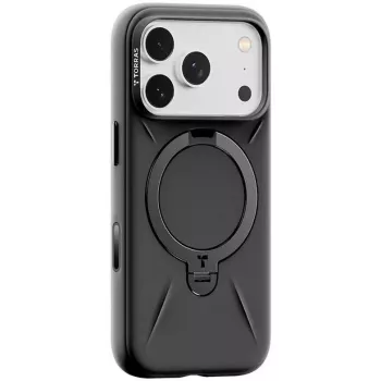 Capa protetora Torras Spin Softune para iPhone 17 Pro Max – preto
