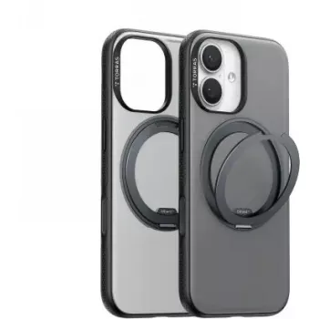 Capa protetora Torras Fitness Series para iPhone 17 — preto, design fino resistente a impactos