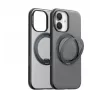 Capa protetora Torras Fitness Series para iPhone 17 — preto, design fino resistente a impactos