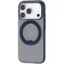 Capa protetora Torras Fitness Series para iPhone 17 Pro – azul-marinho