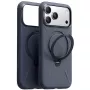 Capa para telemóvel Torras Spin Softune Series para iPhone 17 Pro, azul-marinho, capa protetora macia
