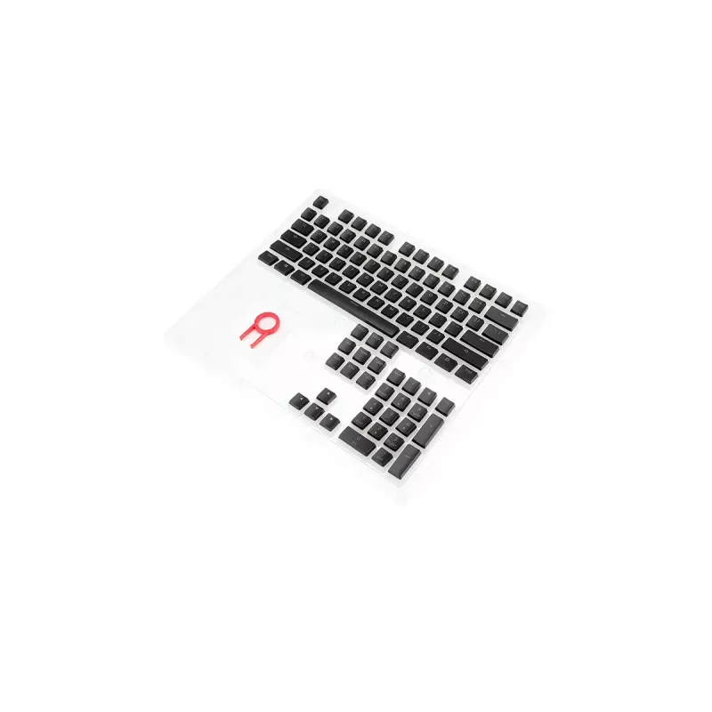 Conjunto de teclas mecânicas REDRAGON A130 PBT Doubleshot — preto