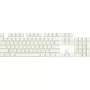 Conjunto de teclas REDRAGON A130 PBT Doubleshot White — teclas de substituição, material PBT, inscrição Doubleshot