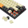 Teclado REDRAGON K633CGO-RGB Ryze Mechanical com fio USB preto branco