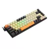 Teclado REDRAGON K633CGO-RGB Ryze Mechanical com fio USB preto branco