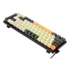 Teclado REDRAGON K633CGO-RGB Ryze Mechanical com fio USB preto branco