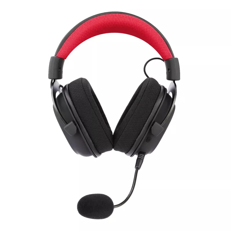 Auscultadores de cabeça com fio e Bluetooth REDRAGON H510 Zeus Pro RGB – 20–20000 Hz, cabo de 1,8 m, preto