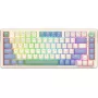 Teclado mecânico REDRAGON K673CPG-RGB-PRO — design compacto com retroiluminação RGB, com fio, switches mecânicos