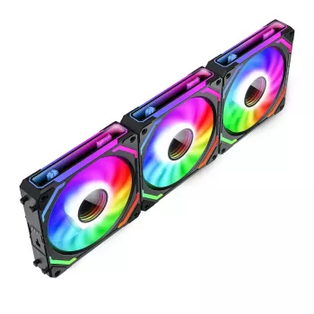 Conjunto de ventoinhas para caixa Redragon GC-F012 120 mm, pack de 3