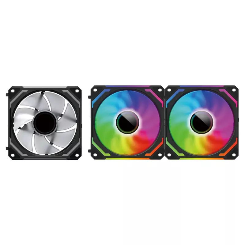 Redragon GC-F012 conjunto de ventoinhas de caixa de 120 mm, pack de 3