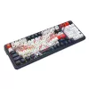 Teclado mecânico REDRAGON K686AK-RGB-PRO — RF Wireless + USB, Navy White, cabo de 1,5 m