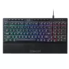Teclado REDRAGON K515-RGB SHIVA 98 USB preto membrana com fio