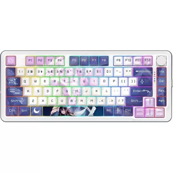 Teclado mecânico REDRAGON K681ACG-RGB-PRO com retroiluminação RGB e ligação com fio