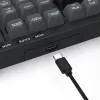 Teclado REDRAGON K518-RGB-GB Crux com fio USB preto membrana