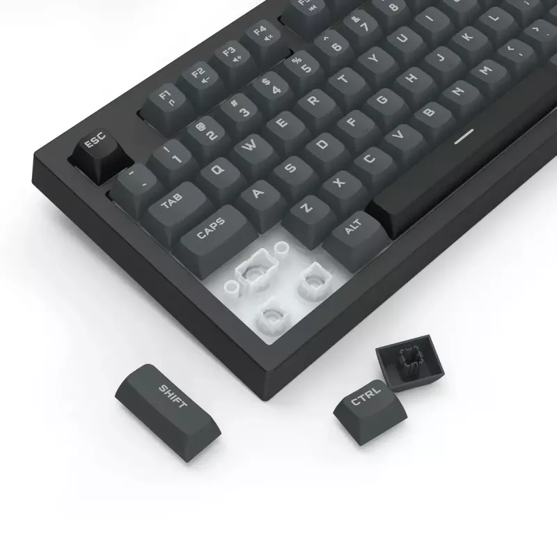 Teclado REDRAGON K518-RGB-GB Crux com fio USB preto membrana