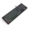 Teclado REDRAGON K518-RGB-GB Crux com fio USB preto membrana