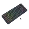 Teclado mecânico REDRAGON K708-RGB-PRO com USB, RF Wireless e Bluetooth, cabo de 1,5 m, preto, 0,76 kg