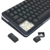 Teclado mecânico REDRAGON K708-RGB-PRO com USB, RF Wireless e Bluetooth, cabo de 1,5 m, preto, 0,76 kg
