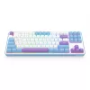 Teclado mecânico REDRAGON K707WBP-RGB-PRO com fios USB azul branco