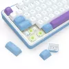 Teclado mecânico REDRAGON K707WBP-RGB-PRO com fios USB azul branco