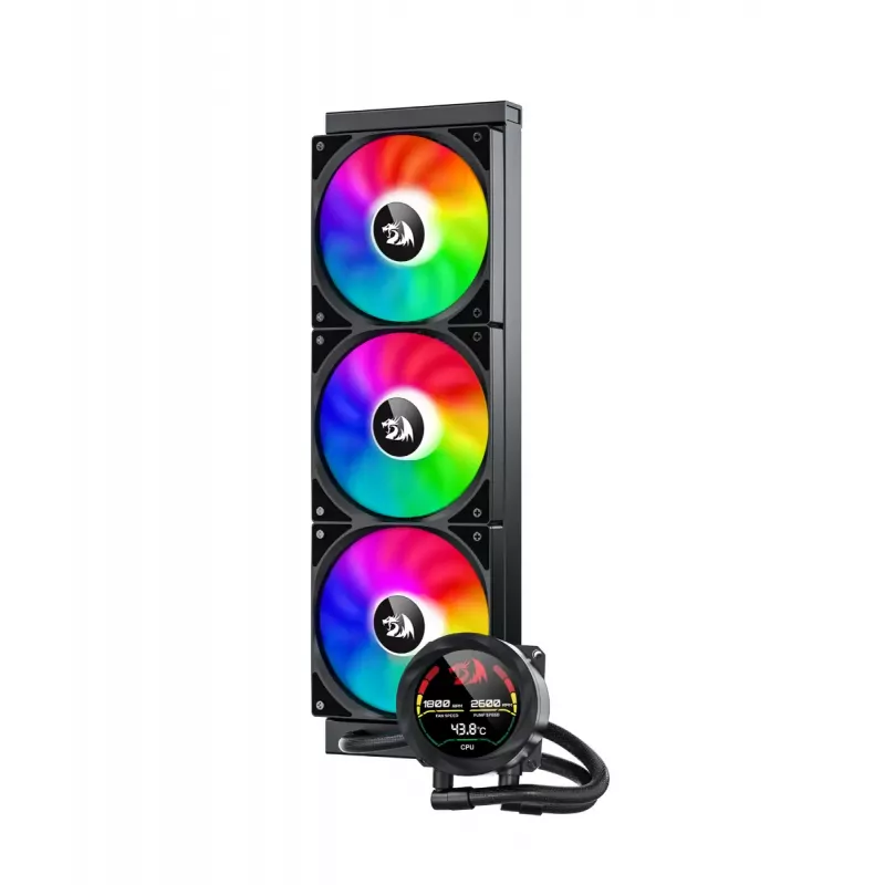 Sistema de refrigeração para computador REDRAGON CCW-1017 fluxo de ar eficiente iluminação RGB