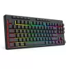 Teclado REDRAGON K516RGB-PRO SHIVA PRO 87 USB RF Wireless Bluetooth preto