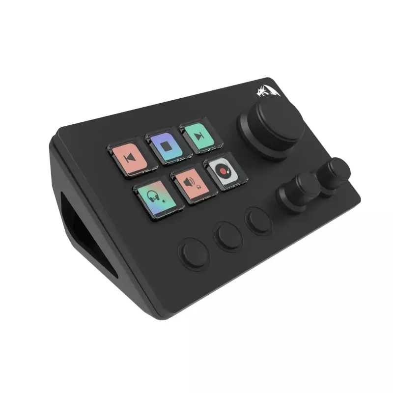 Controlador de criação de conteúdo em direto REDRAGON SS-551 preto 131mm x 80,2mm x 68,4mm