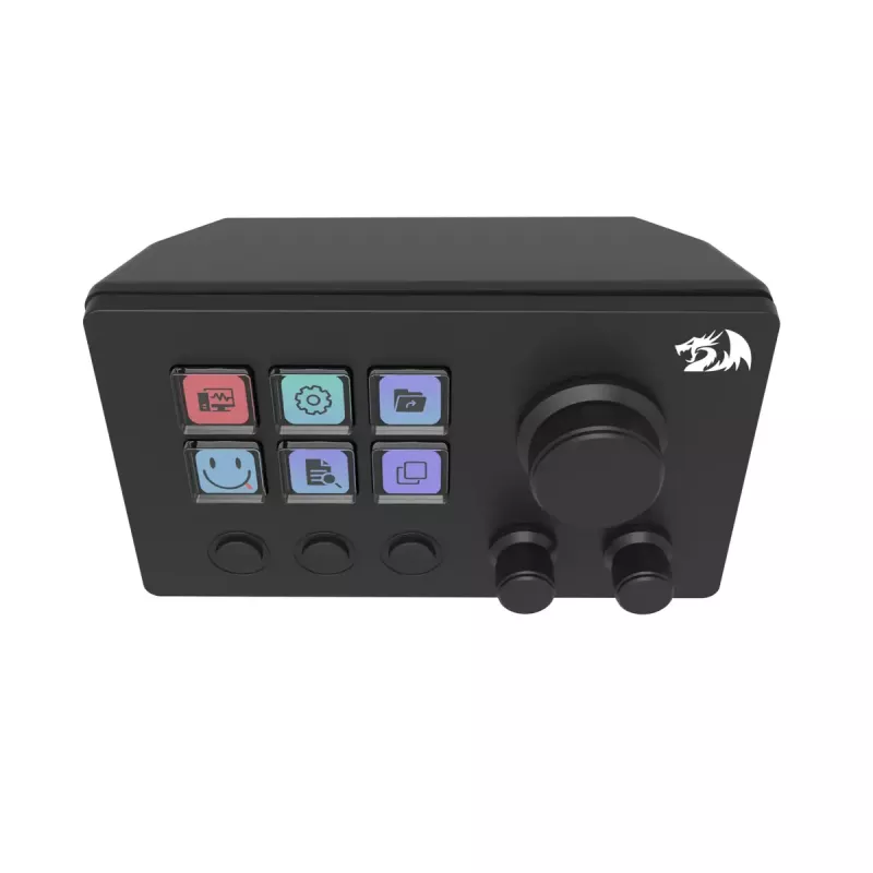 Controlador de criação de conteúdo em direto REDRAGON SS-551 preto 131mm x 80,2mm x 68,4mm