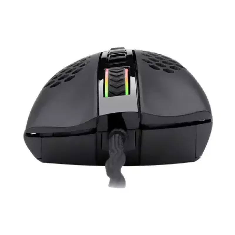 Rato gaming com fios REDRAGON M808-RGB Storm — USB Type-C, preto, 85 g