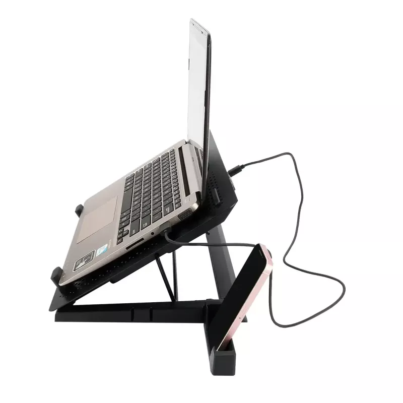 Base de refrigeração para portátil REDRAGON GCP500 Ivy design ergonómico 5 ventoinhas