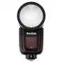 Flash compacto Godox V1-C preto 1,5 s de carregamento 420 g