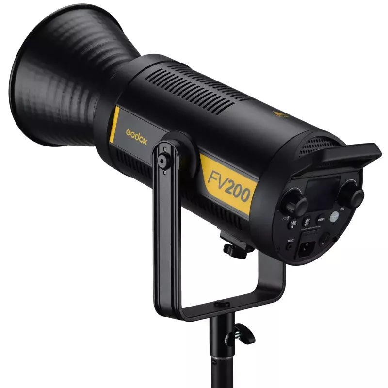 Flash de estúdio fotográfico Godox FV200 1/8000 s preto