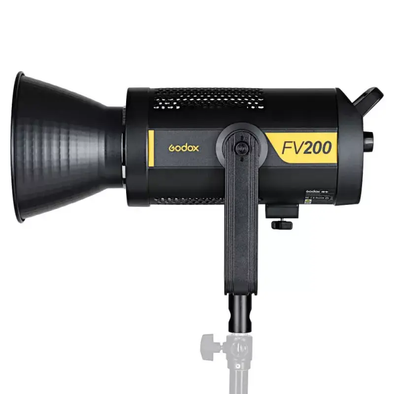 Flash de estúdio fotográfico Godox FV200 1/8000 s preto