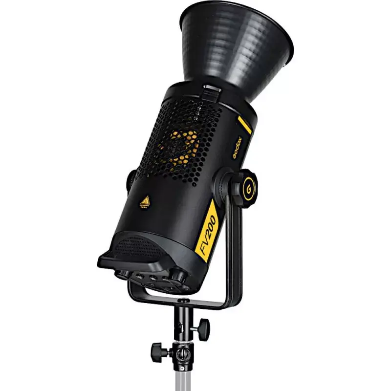 Flash de estúdio fotográfico Godox FV200 1/8000 s preto