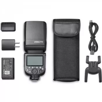 Flash Godox Ving V860III TTL Li-Ion preto para Olympus Panasonic 1,5 s de reciclagem
