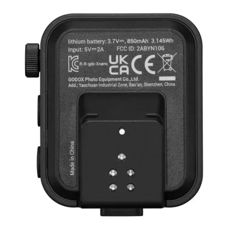 Transmissor Godox X3 TTL para Fuji bateria incorporada 850 mAh