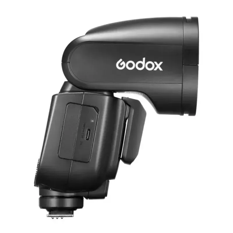 Luz de vídeo Godox V1Pro preto 1,5 s de carregamento