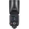 Flash Godox V100-F para Fujifilm — flash de encaixe portátil de iões de lítio