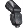 Flash Godox V100-F para Fujifilm — flash de encaixe portátil de iões de lítio